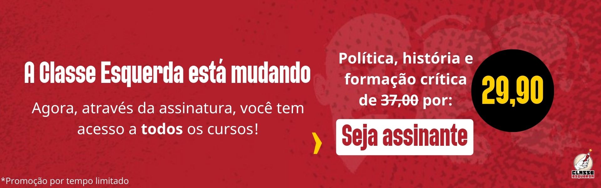 Banner promoção de assinatura